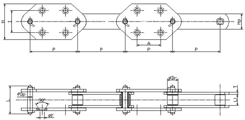 NSE板鏈、滾子鏈